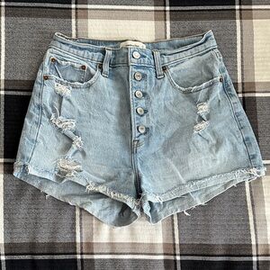 Abercrombie & Fitch High Rise Mom Short, Curve love
